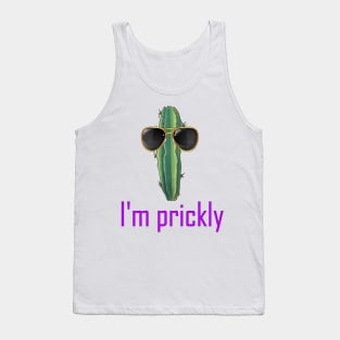 Cactus I'm prickly Tank Top
